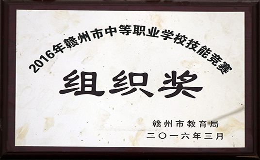 2016年组织奖
